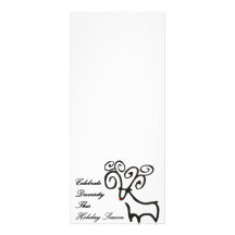 CHRISTMAS DESIGNS RACK CARD