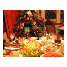 Christmas Dinner Personalized Invitation