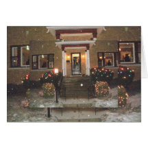 Christmas Doorstep Greeting Card 2009