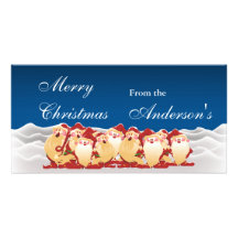 Christmas Elves Photo Greeting Card