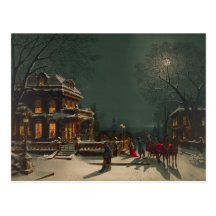 Christmas Eve Post Card