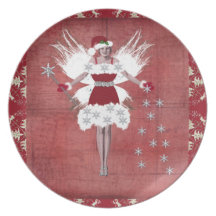 Christmas Fairy Plate