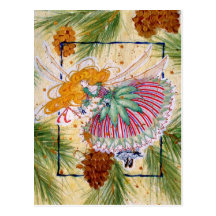 Christmas Fairy Postcard