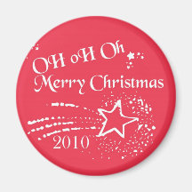christmas fridge magnet