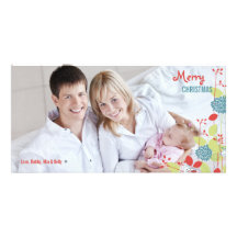 Christmas Garden Photo Card
