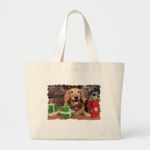 Christmas - Golden Retriever - Sidney Tote Bag