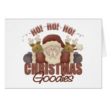 Christmas Goodies Christmas Card