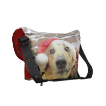 Christmas - Greyhound - Pena Courier Bags