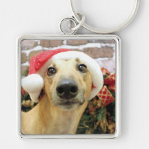 Christmas - Greyhound - Pena Keychains