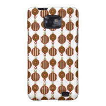 Christmas Holiday Ornaments Samsung Galaxy Covers