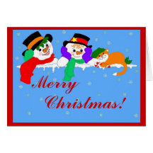 Christmas Kitty Cards
