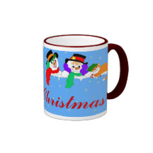 Christmas Kitty Coffee Mug