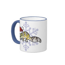 Christmas Leopard Gecko Mug