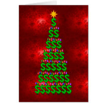 Christmas Money Tree Cards