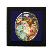 christmas nativity gift box