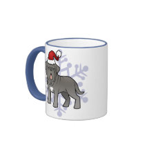 Christmas Neapolitan Mastiff Coffee Mugs