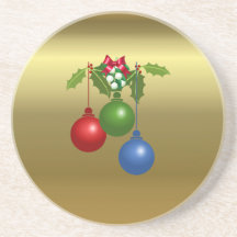 Christmas Ornament Coaster
