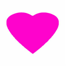 Christmas Ornaments Heart Magenta Photo Sculpture