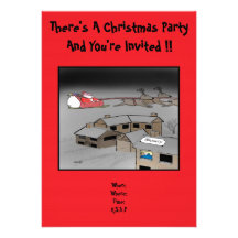 Christmas Party Invitation: Naughty Or Nice