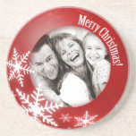 Christmas Personalised photo coaster