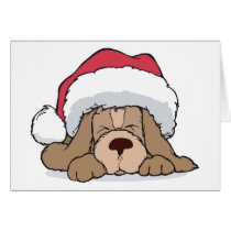 Christmas Puppy cards