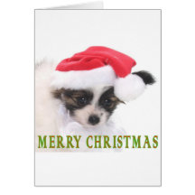 CHRISTMAS PUPPY GREETING CARDS
