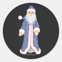Christmas Santa 10 - Holiday Stickers