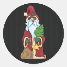 Christmas Santa 11 - Holiday Stickers