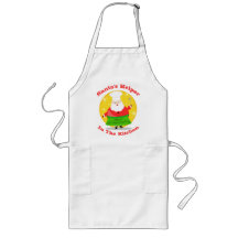 Christmas Santa's Kitchen Helper Apron