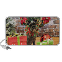 Christmas - Schnauzer - Fenway Travelling Speaker