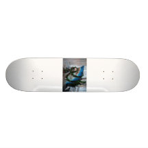 Christmas Shark Skateboard