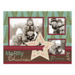 Christmas Star Photo Card A2 Announcement