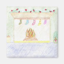Christmas Stockings magnet