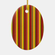 Christmas Stripe Hanging Ornament