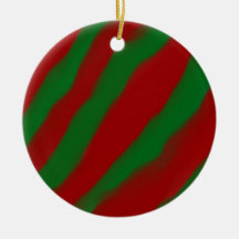 Christmas Stripes Ornament