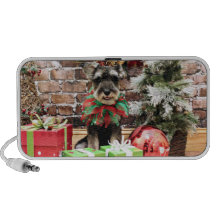 Christmas - Tom Dooley - Schnauzer #2 PC Speakers