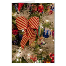 Christmas Tree Decorations Greeting Cards