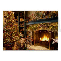 christmas tree greeting card