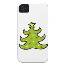 Christmas tree iPhone 4 cases