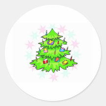 Christmas Tree Stickers