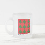 Christmas trees mug