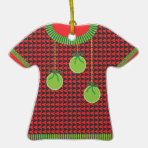 Christmas Ugly Sweater Award Ornament