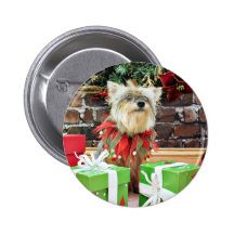 Christmas - Yorkie - Keesha Button