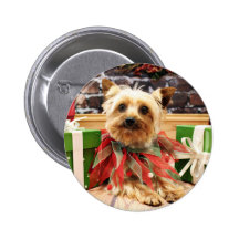 Christmas - Yorkie - Kensey Pins