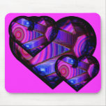 Chroma Calico Hearts Mousepad