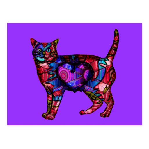 Chroma Calico Postcard