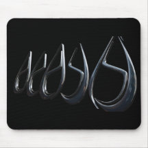 chrome AeaeA Mouse Mat