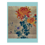 Chrysanthemum Ukiyoe Post Card