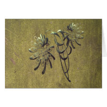 Chrysanthemums Greeting Cards