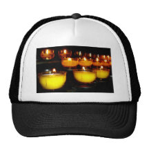 Church Candles Mesh Hat